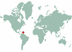 Saunders in world map
